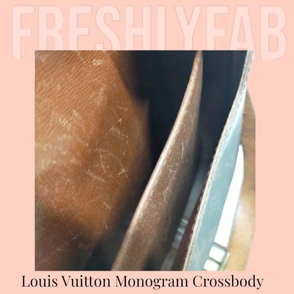 Louis Vuitton Monogram Crossbody Handbag (Authentic) - Picture 7 of 8